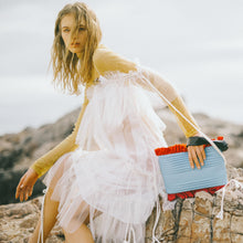 Load image into Gallery viewer, KITAYAMA Summer Sleepwalking Series Pleated c=Clutch
