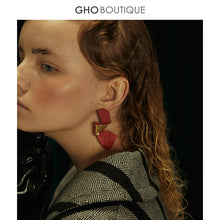 Load image into Gallery viewer, GHO Large Irregular Kinked Earrings
