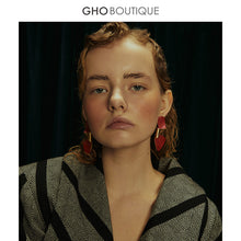 Load image into Gallery viewer, GHO Large Irregular Kinked Earrings

