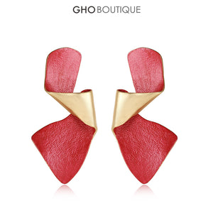 GHO Large Irregular Kinked Earrings