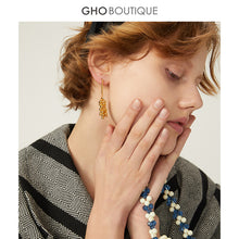 Load image into Gallery viewer, GHO Small Parts Metal Beads Earrings
