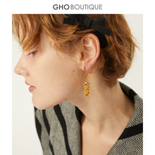 Load image into Gallery viewer, GHO Small Parts Metal Beads Earrings

