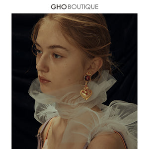 GHO Vintage Palace Re Treasure Inlaid Ear Clips