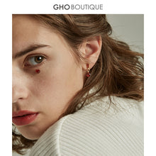Load image into Gallery viewer, GHO Cinnabar Mole Earring
