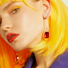 Load image into Gallery viewer, GHO Fruit Hard Candy Glass Stone Color Ear Clip
