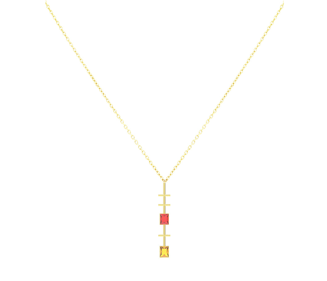 GHO Happy Word Necklace