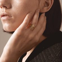 Load image into Gallery viewer, GHO Little Paris Multilayer Winding Ring
