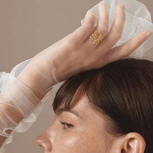 GHO Little Paris Multilayer Winding Ring