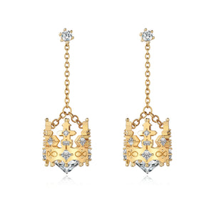 GHO Crown Zircon Earring