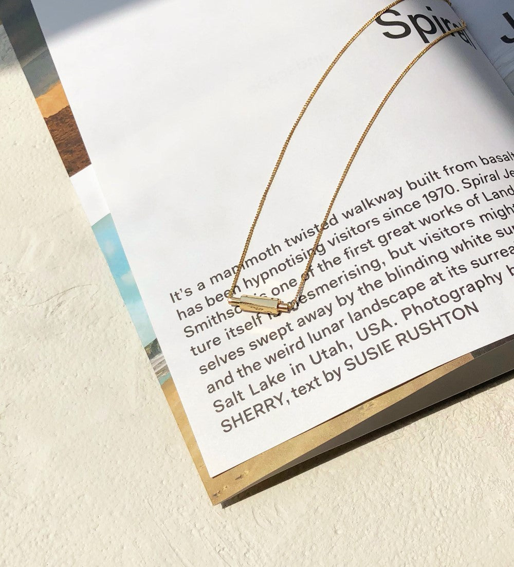 GHO Simple Rotating Open Necklace