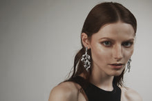 Load image into Gallery viewer, GHO  Tin Foil Series Coral Earrings

