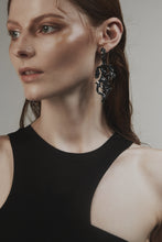 Load image into Gallery viewer, GHO  Tin Foil Series Coral Earrings
