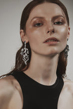 Load image into Gallery viewer, GHO  Tin Foil Series Coral Earrings
