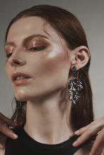 Load image into Gallery viewer, GHO  Tin Foil Series Coral Earrings
