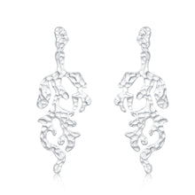 Load image into Gallery viewer, GHO  Tin Foil Series Coral Earrings
