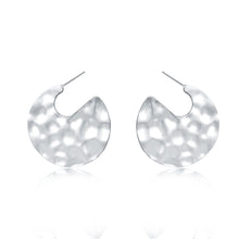 Load image into Gallery viewer, GHO  Tin Foil Series Disc Earrings
