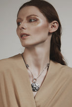 Load image into Gallery viewer, GHO  Folded Tin Foil Monolithic Necklace

