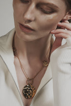 Load image into Gallery viewer, GHO  Folded Tin Foil Monolithic Necklace
