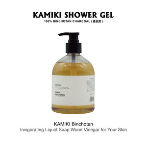 KAMIKI Wood Vinegar Eessence Body Shower Moisture Gel