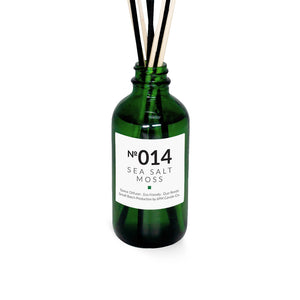 6PM Candle Co. Diffuser Small Green Bottle 100ml (011-014)