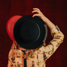 Load image into Gallery viewer, IMTD FEAR FROM IGNORANCE Hand-Stitched Top Hat
