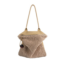 Load image into Gallery viewer, KITAYAMA Alien Story Knotted Suede Bag
