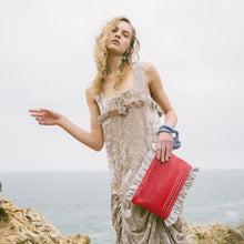 Load image into Gallery viewer, KITAYAMA Summer Sleepwalking Series Pleated c=Clutch
