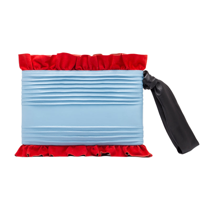 KITAYAMA Summer Sleepwalking Series Pleated c=Clutch