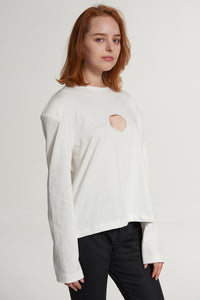 Delicates 615 Hollow Love Sweater