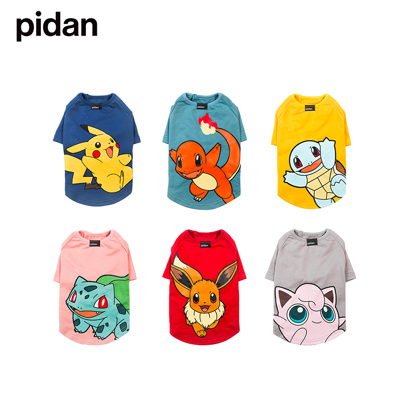 pidan × Pokémon Pet Clothing