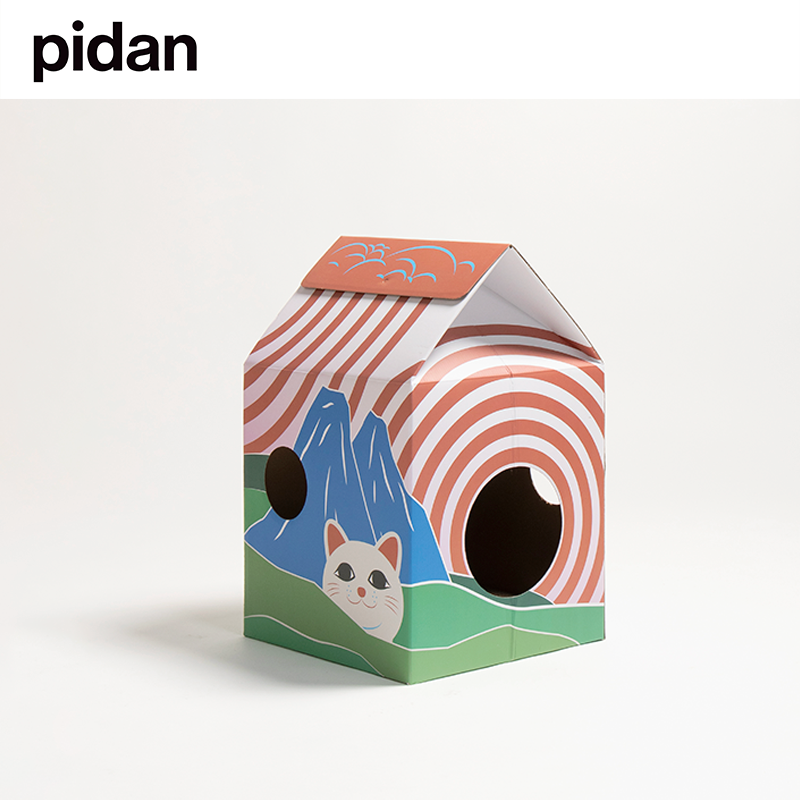 pidan Cat House Corrugated Scratcher