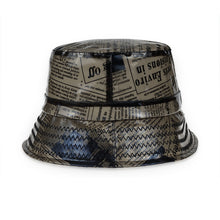 Load image into Gallery viewer, IMTD PVC Distressed Newspaper Fisherman Hat
