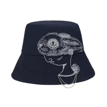 Load image into Gallery viewer, IMTD ZEROZEROZERO Embroidery Illustration Fisherman Hat
