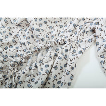 Load image into Gallery viewer, FUSSED Niche Independent Designer Original Floral Hollow Puff Sleeve Dress
