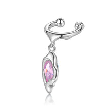 Load image into Gallery viewer, triple tipsy Liquor Hard Candy Zircon Small Ear Clips
