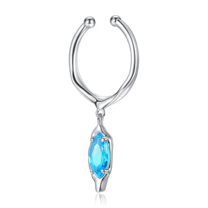 riple tipsy Liquor Hard Candy Zircon Ear Hook/Ring Dual Purpose