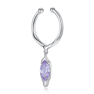 riple tipsy Liquor Hard Candy Zircon Ear Hook/Ring Dual Purpose