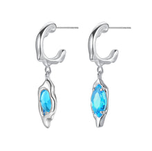 Load image into Gallery viewer, triple tipsy Liquor Hard Candy Zircon Small Earrings
