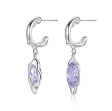 Load image into Gallery viewer, triple tipsy Liquor Hard Candy Zircon Small Earrings
