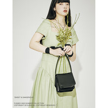 Load image into Gallery viewer, FUSSED Original Niche Independent Designer Greeni Dress with Irregular Hem
