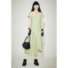 Load image into Gallery viewer, FUSSED Original Niche Independent Designer Greeni Dress with Irregular Hem
